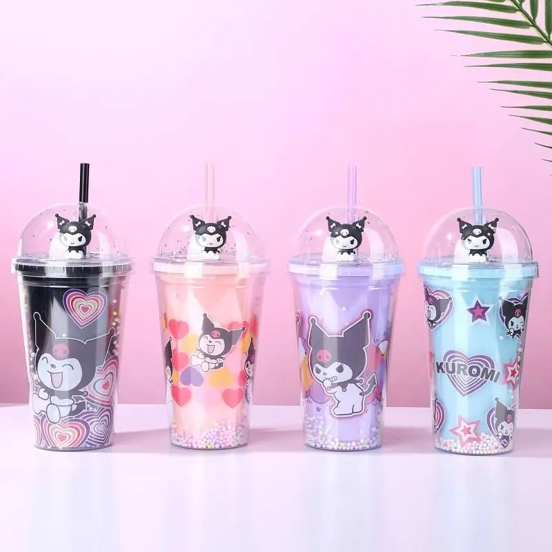 كوب ايس كوفي وعصير بشخصية سانريو "كورومي