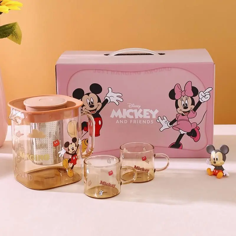طقم شاي زجاجي من ديزني