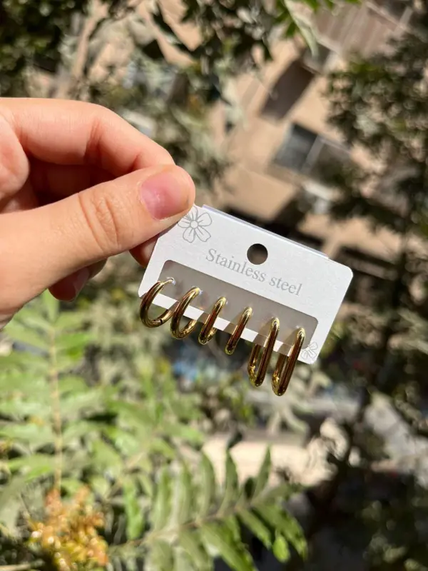 مجموعة حلقان "الدائرة الذهبية" من "ذا إليجنت أنيمال"