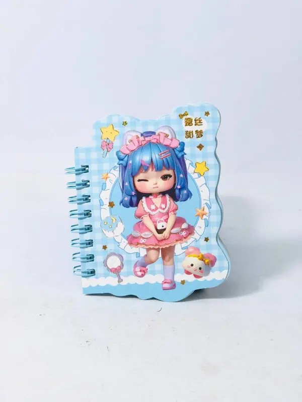 دفتر سلك بتصميم 'نورا' المجسم