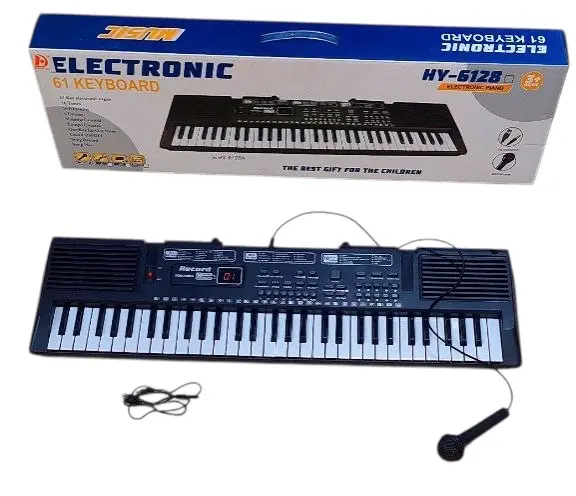 بيانو الأطفال الموسيقي مع الميكروفون